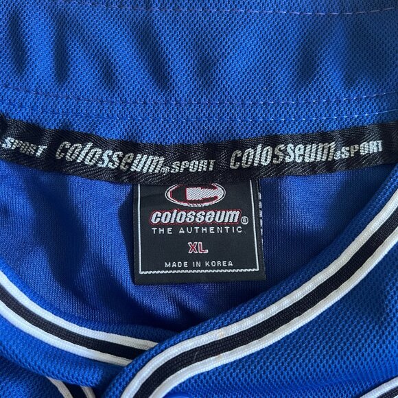 Vintage Colosseum Duke Blue Devils Baseball Jersey 2XL NCAA Retro EUC - Picture 3 of 14